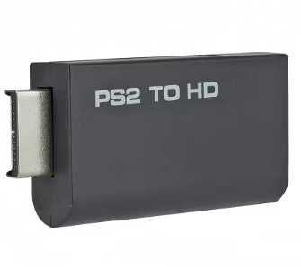 Conversor PS2 para HDMI - Adaptador Full HD 1080P com saída de áudio