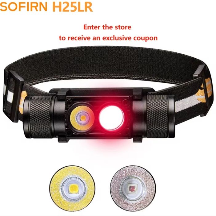 Ліхтарі Sofirn H25L, H25LR, SP40, SP31 V3