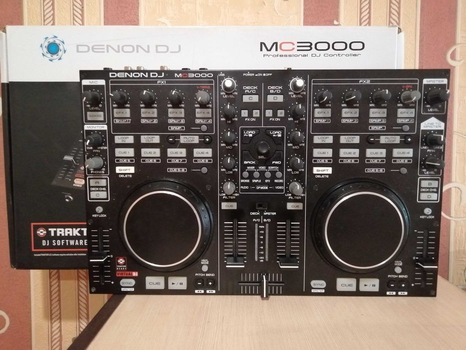 Denon dj mc 3000 контролер діджея