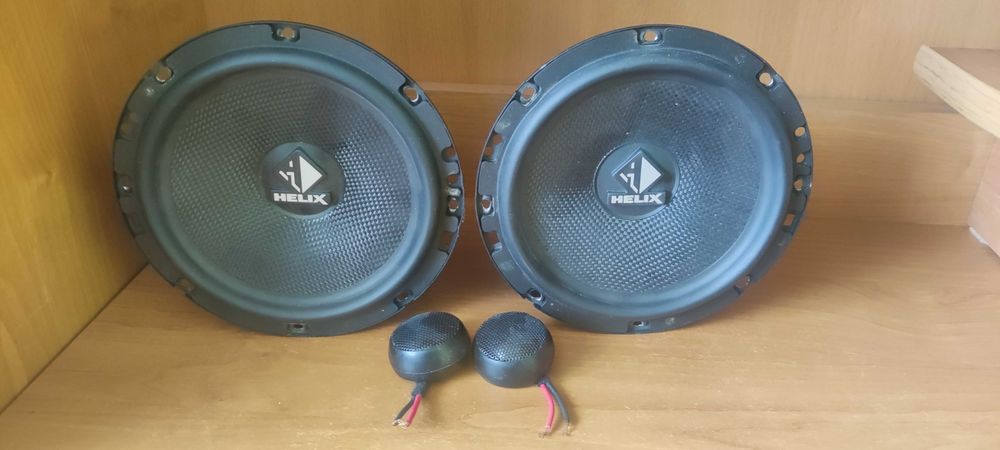 Helix E62C Esprit + tweetery + zwrotnice | Car Audio | 16cm