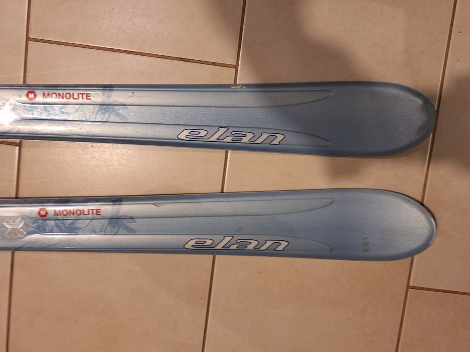 Narty prawie nowe Elan 168
