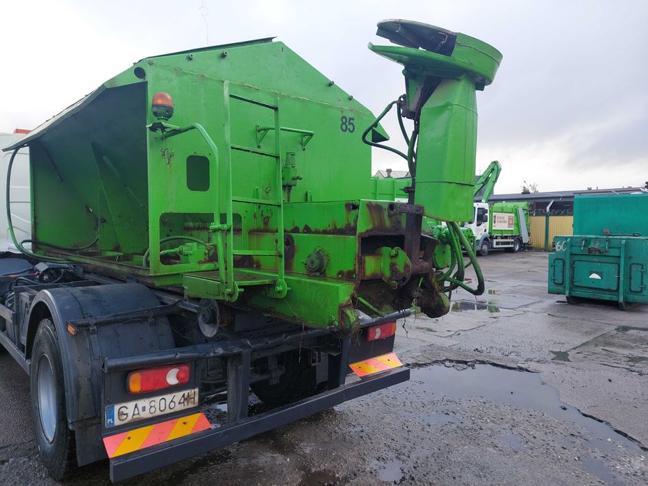 Hakowiec DAF LF 55.220, 2008r +hak SKIBICKI HKS8