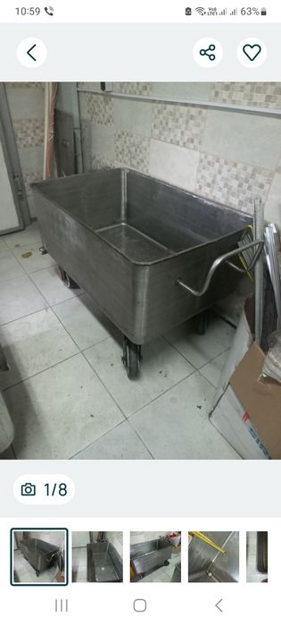 Тележка,китаянка,євровізок для фаршу,колбасное,мясное