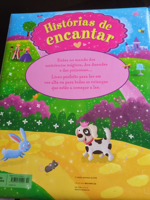 Histórias de Encantar texto de Gill Davies