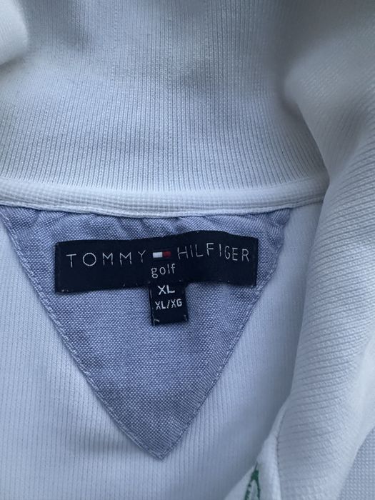 Футболка-поло Tommy Hilfiger біла