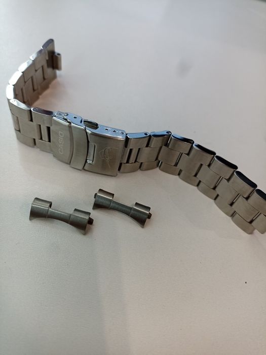 Топ! Стальний браслет до Casio Diver ! MDV-106•MDV-107