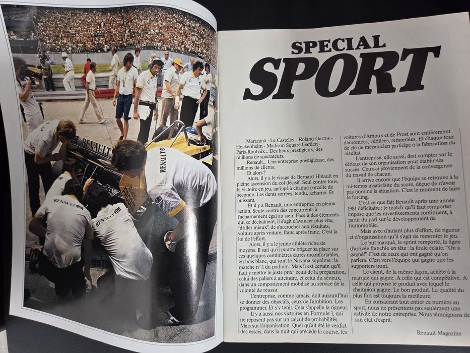 Revista Renault Magazine de 1982