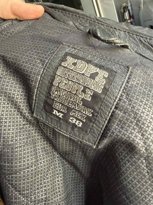 Шкіряна куртка Pull & Bear