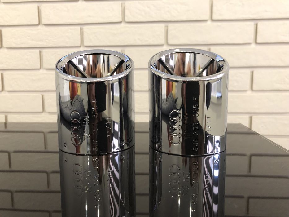 Насадки глушителя Audi TT, TTS 8J0 253 825 F ORIGINAL!!!