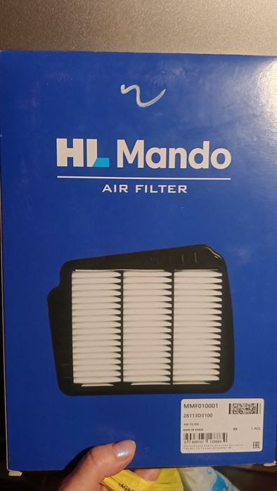 Повітряний фільтр Mando MMF010001