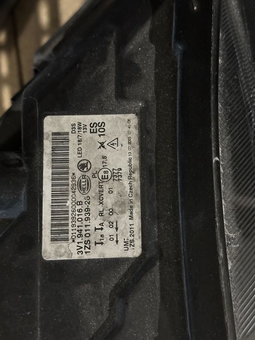 Фари Skoda(Octavia,Superb)