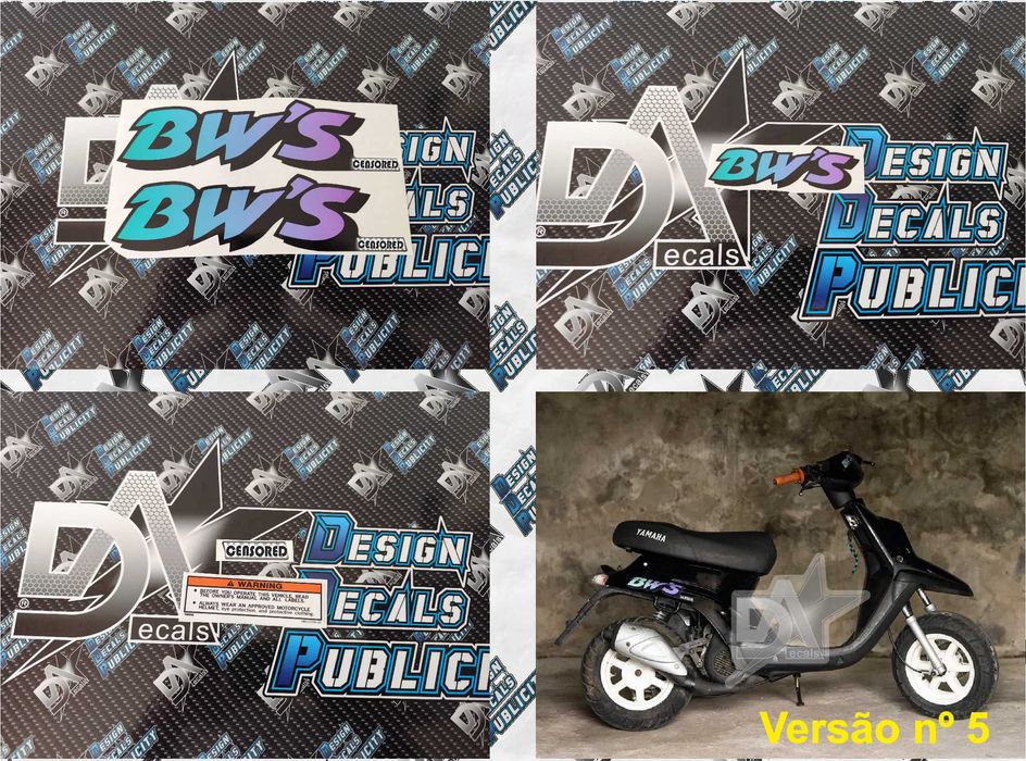 Autocolantes Yamaha BW's - CW50 (ler descrição)