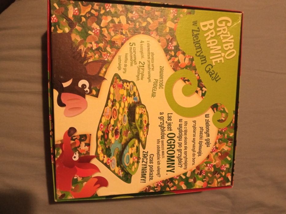 Gra planszowa Grzybobranie w Zielonym Gaju