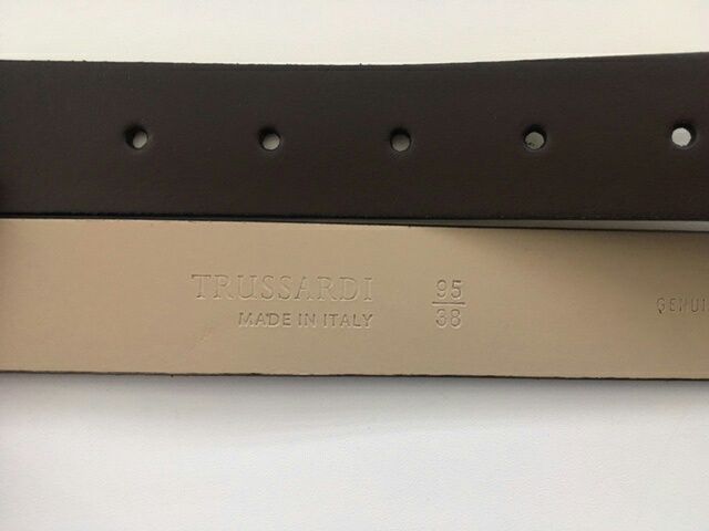 Кожаный ремень TRUSSARDI (Италия). Оригинал