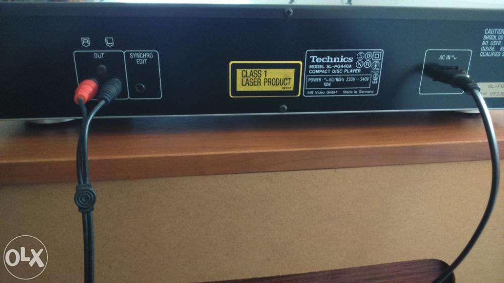 leitor de cds technics