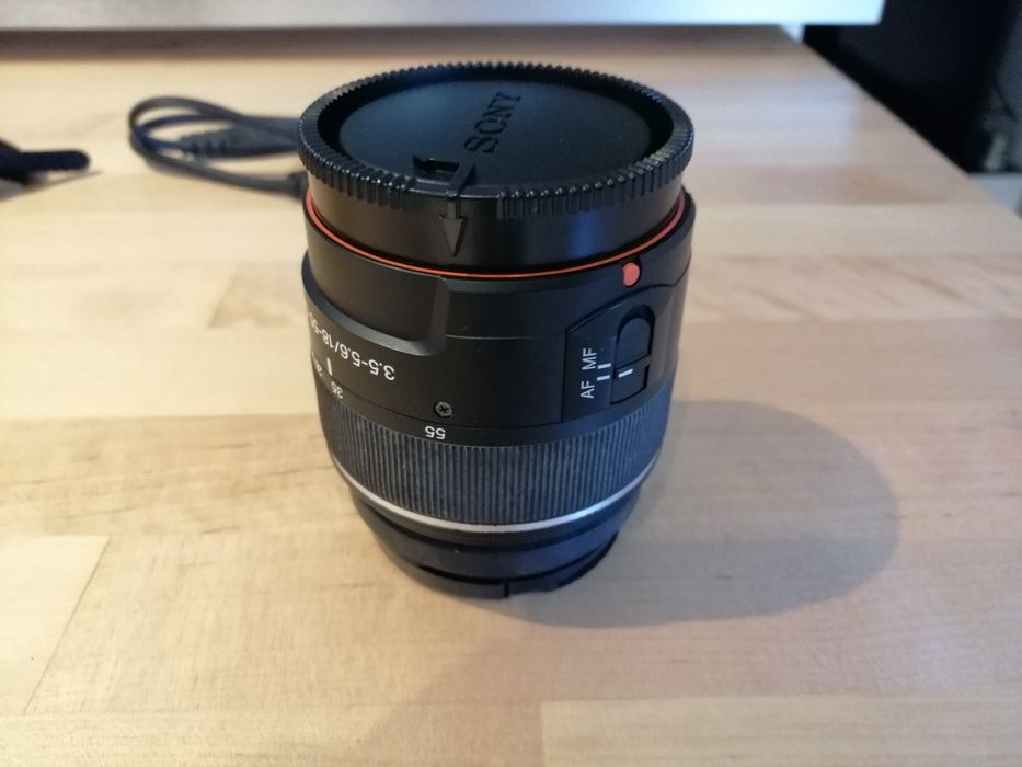 Máquina Reflex SONY a390