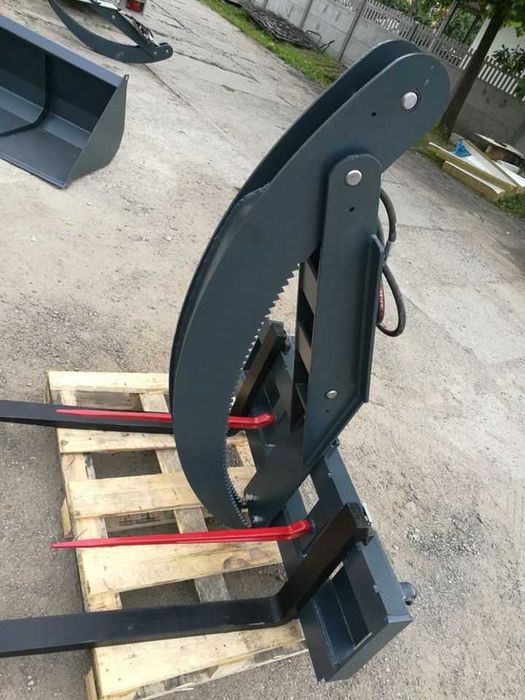 PAZUR CHWYTAK DO DREWNA teleskopowy na ramkę do tura wózek widłowy