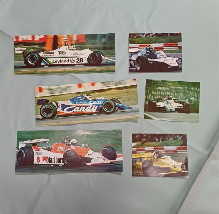 Fotografias antigas da Formula 1