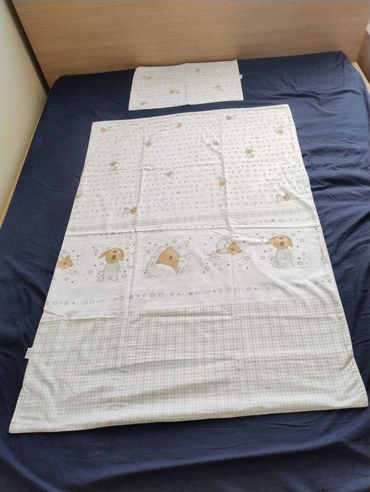 Ochraniacz do łóżeczka dziecięcego + pościel Troll