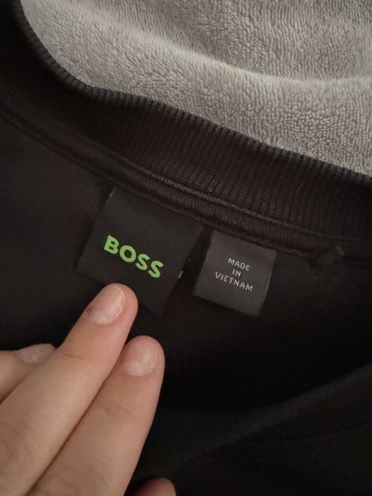Czarna męska bluza Hugo Boss