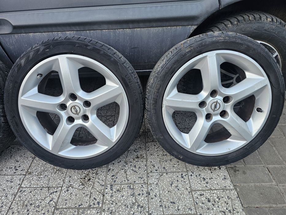 Koła Alufelgi 5x110 17 Cali - Opony Letnie, Opel