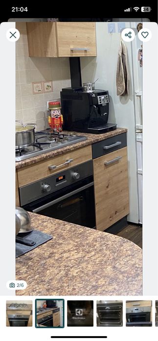 Встроена духова шафа , духовка Electrolux