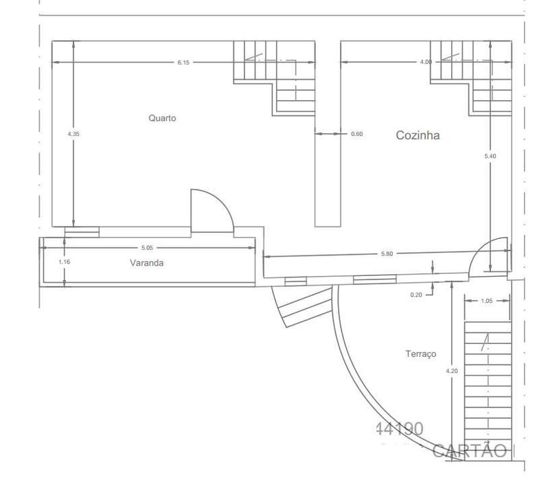 Casa na montanha para renovar