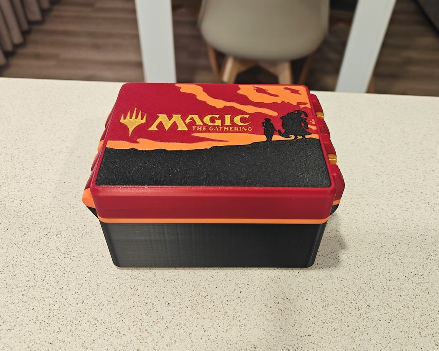 Caixa Magic The Gathering cartas sleeves