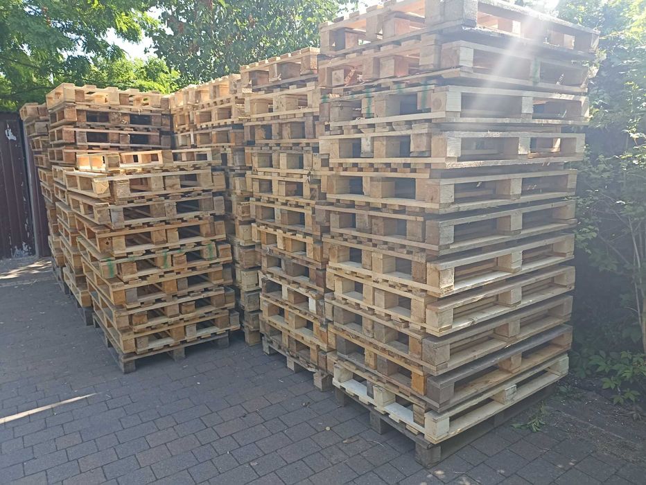Palety drewniane 120x80  Euro podobne 150 sztuk .