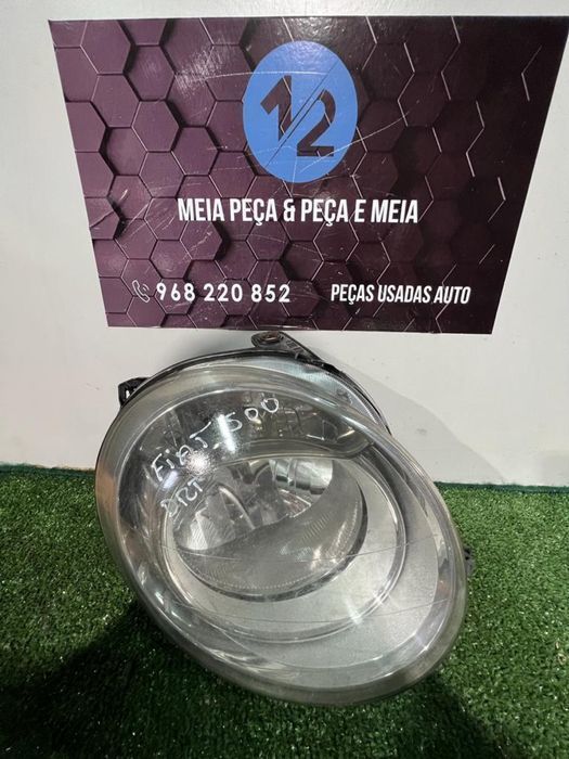 Farol frente direito Fiat 500