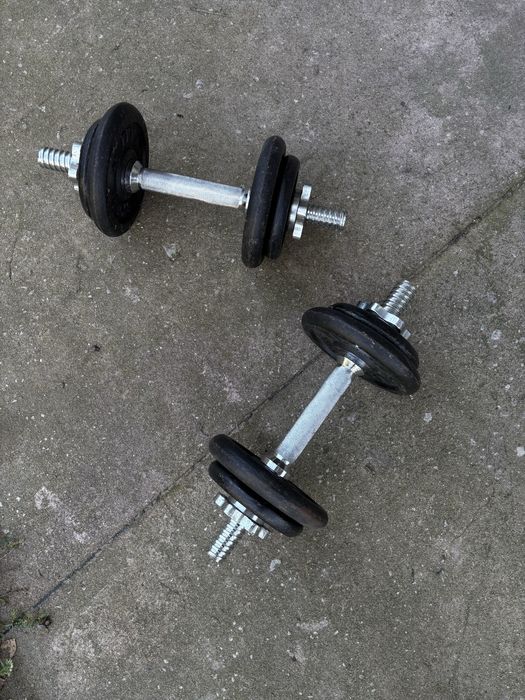 Hantle Tytan Sport Żeliwne Siłownia 2x7kg