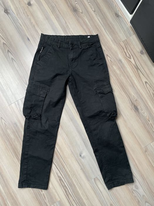 Spodnie baggy  bojowki croop jeansy okazja