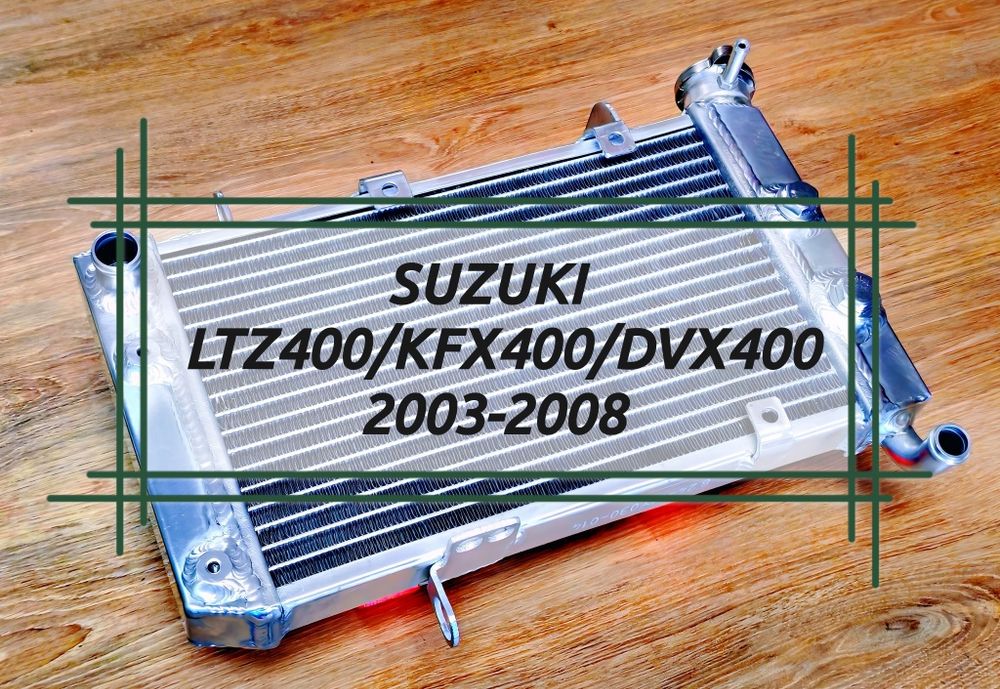 Radiador SUZUKI LTZ400 KFX400 e DVX400 de 03 a 08