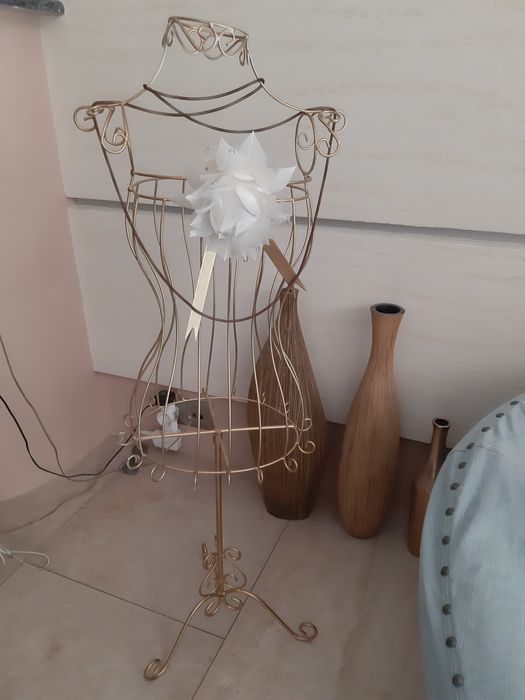 Manekin kolekcja tkmaxx italy druciak złoty boho home figurka ozdoba