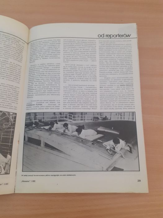 Nowator miesięcznik z czasów PRL 1985r