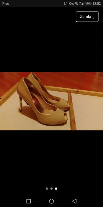 Beżowe szpilki mohito