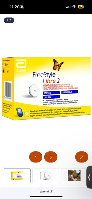 Sensor free style libre 2