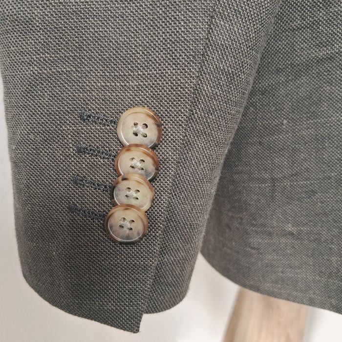 Marynarka bawełna len unisex Dressmann