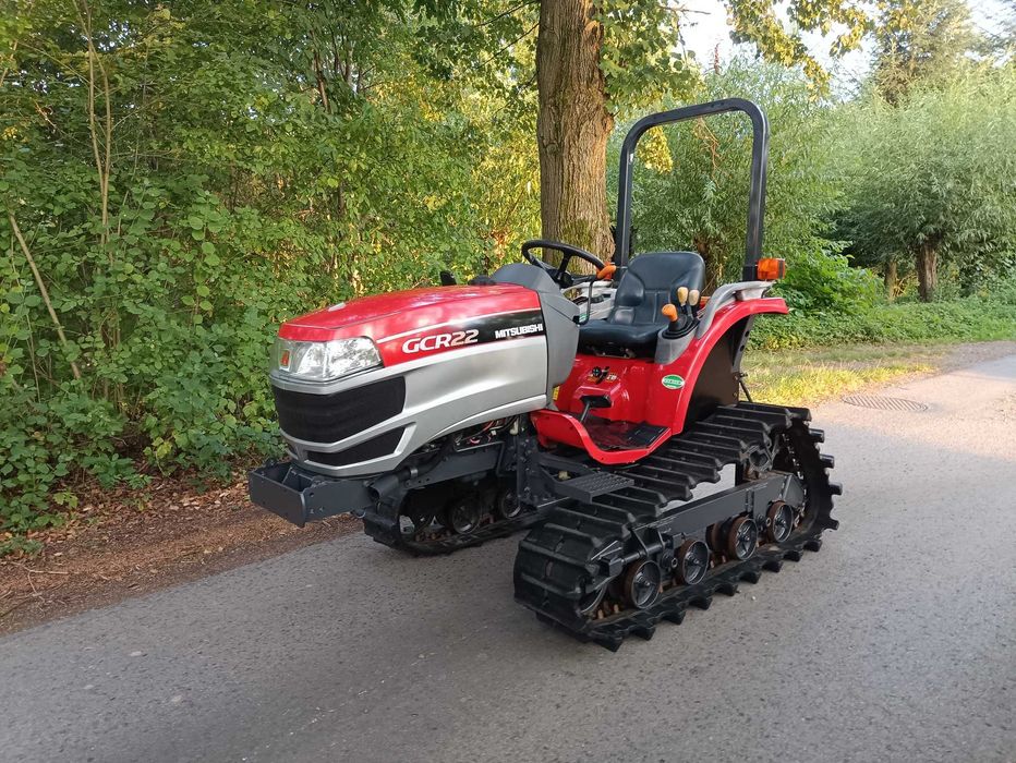 Ciągnik gąsienicowy MITSUBISHI GCR22 22KM Yanmar w Ciężki teren / Tereny podmokłe / Góry i pochyłości