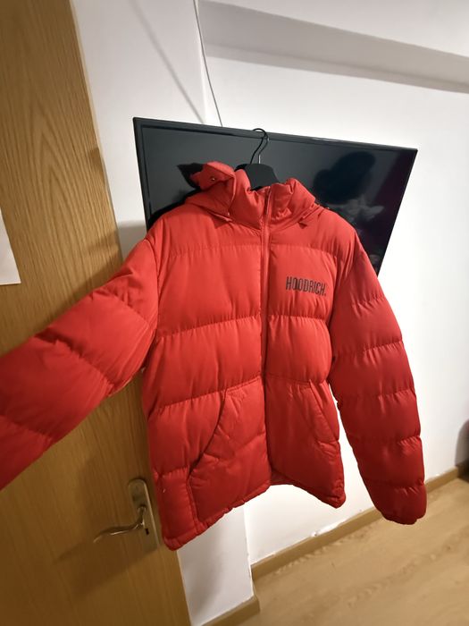 Casaco hoodrich vermelho