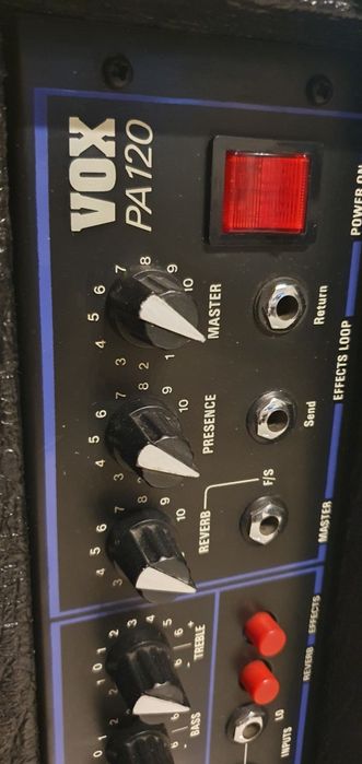 Wzmacniacz Głowa VOX PA-120 jak nowy!