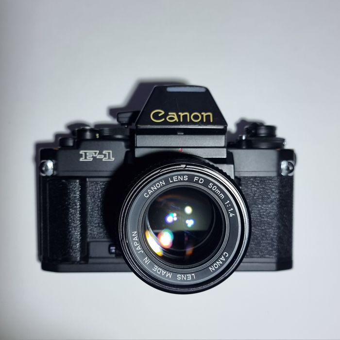 CANON F1 - com objectiva 50mm 1.4