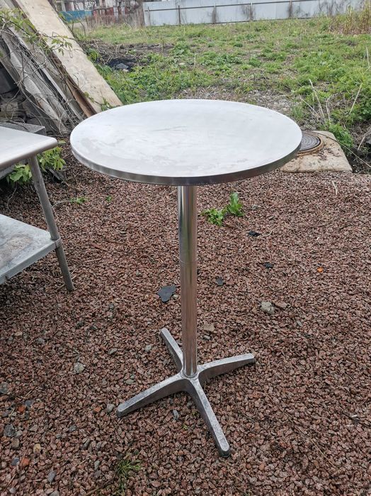 Барна стійка із нержавіючої сталі