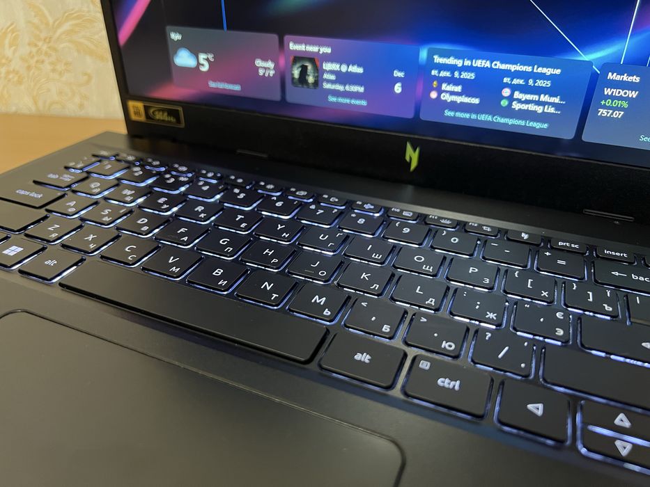 Новий! Acer nitro v15 r5-7535/rtx 4050/ddr5 16gb/ssd 512gn