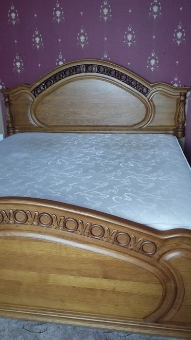Спальня из натурального дуба