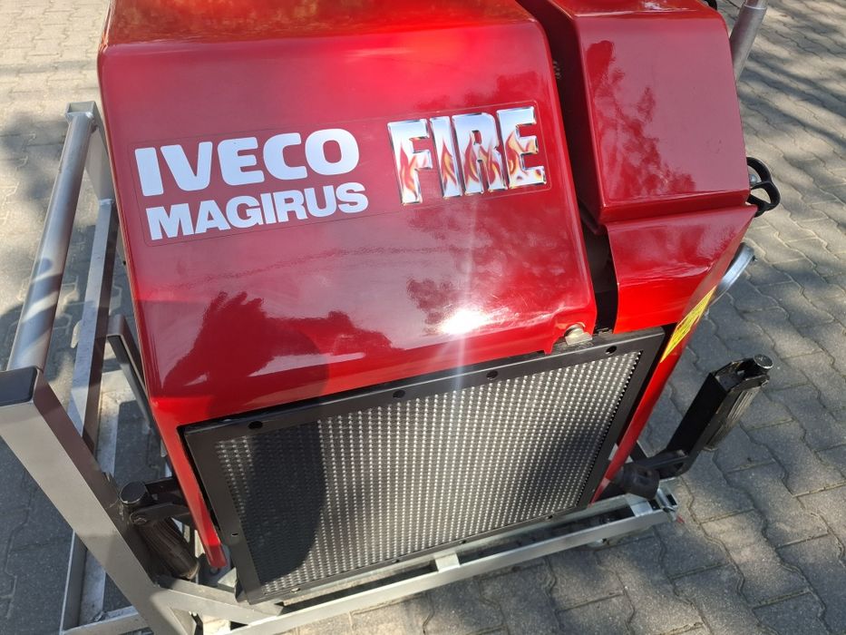 Motopompa Iveco Magirus Fire 1800 Litrów 15 bar Nawadnianie Deszczownia Pompa Strażacka
