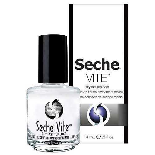 Быстросохнущее верхнее покрытие для лака Seche VITE Dry Top Coat 14 мл