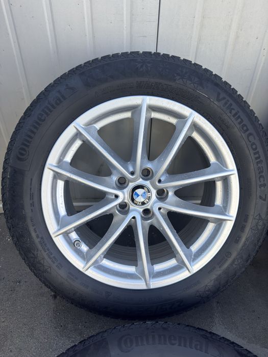 Koła/Felgi BMW 17 5x112 z oponami zimowymi Continental (6/7mm)