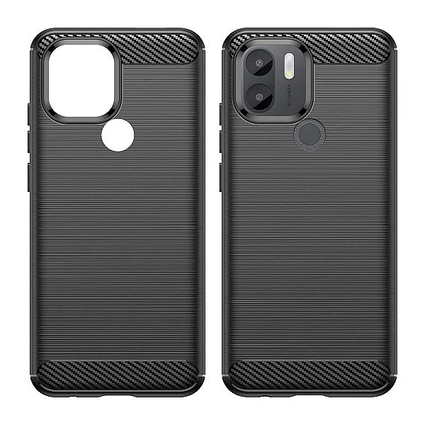 Carbon Case etui do Xiaomi Redmi A1+ elastyczny silikonowy karbonowy p