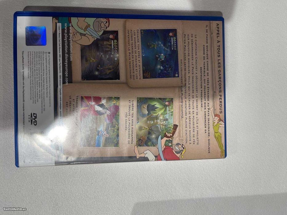 PlayStation 2 Jogo Peter Pan A Lenda Da Terra Imaginária